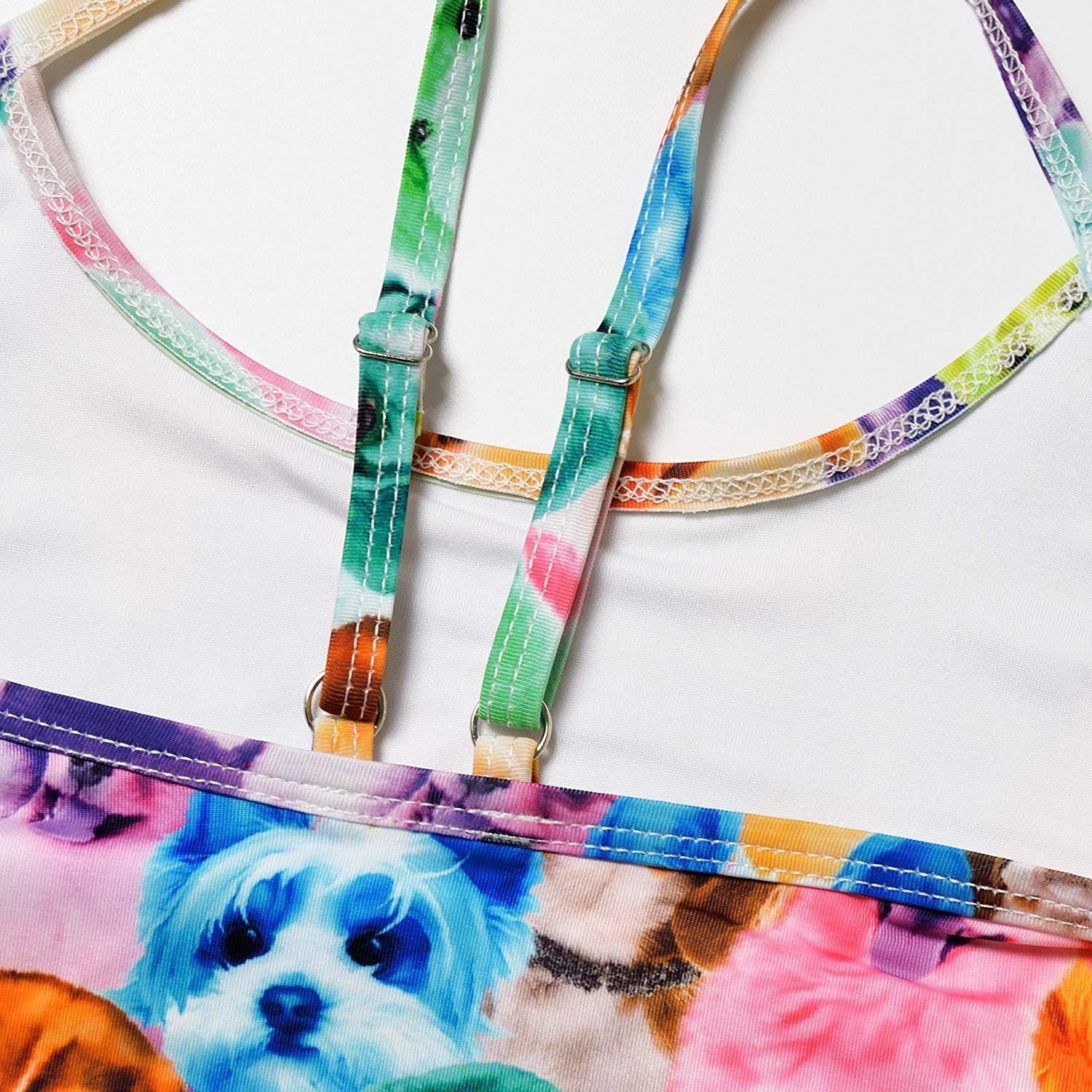 Girls' One-Piece Unicorn Swimsuit with UPF 50+ Rash Guard Protection